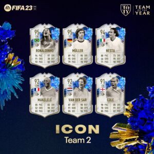 FIFA 23: Ronaldinho lidera novo time de ICONs do TOTY