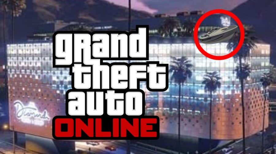 GTA Online: barco vai parar na cobertura do Cassino Diamond
