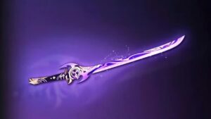 Fã de Genshin Impact cria réplica de espada popular do RPG