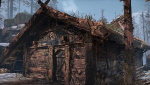 Comerias? Fã monta casa de God of War com pão de gengibre