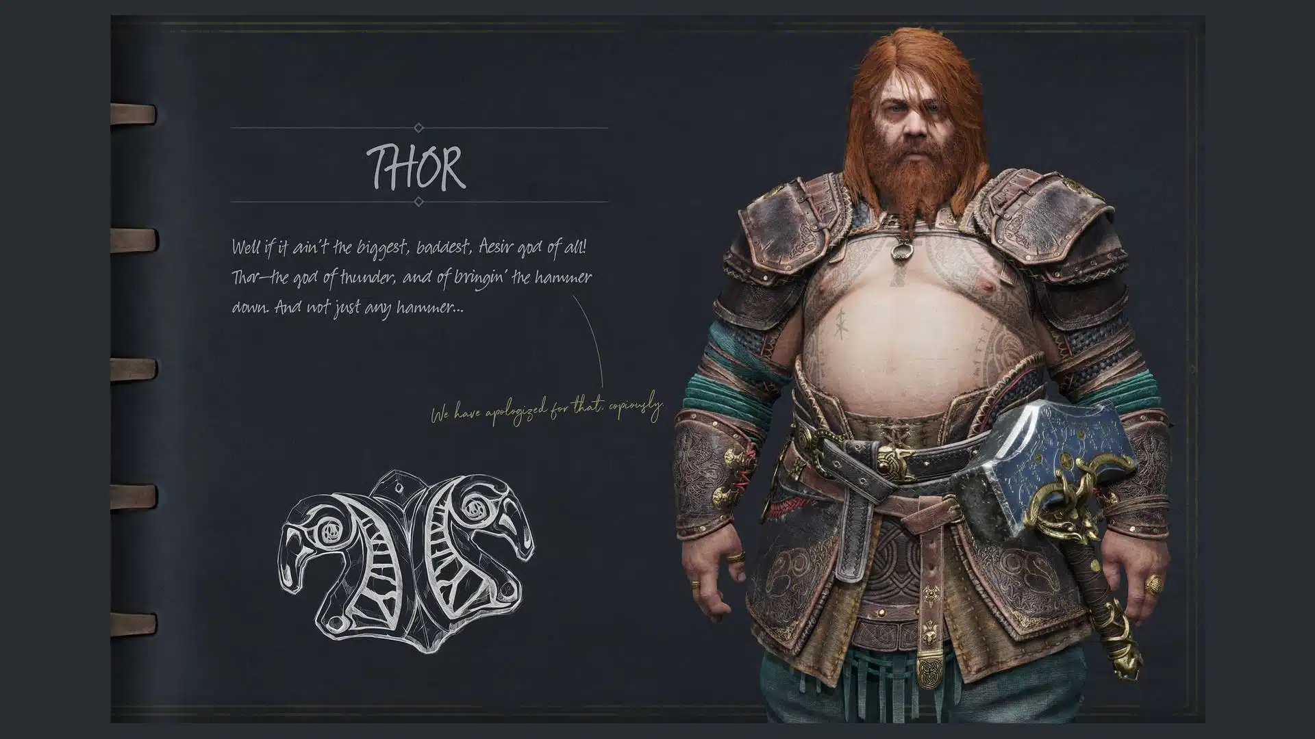 Thor de God of War Ragnarok 2