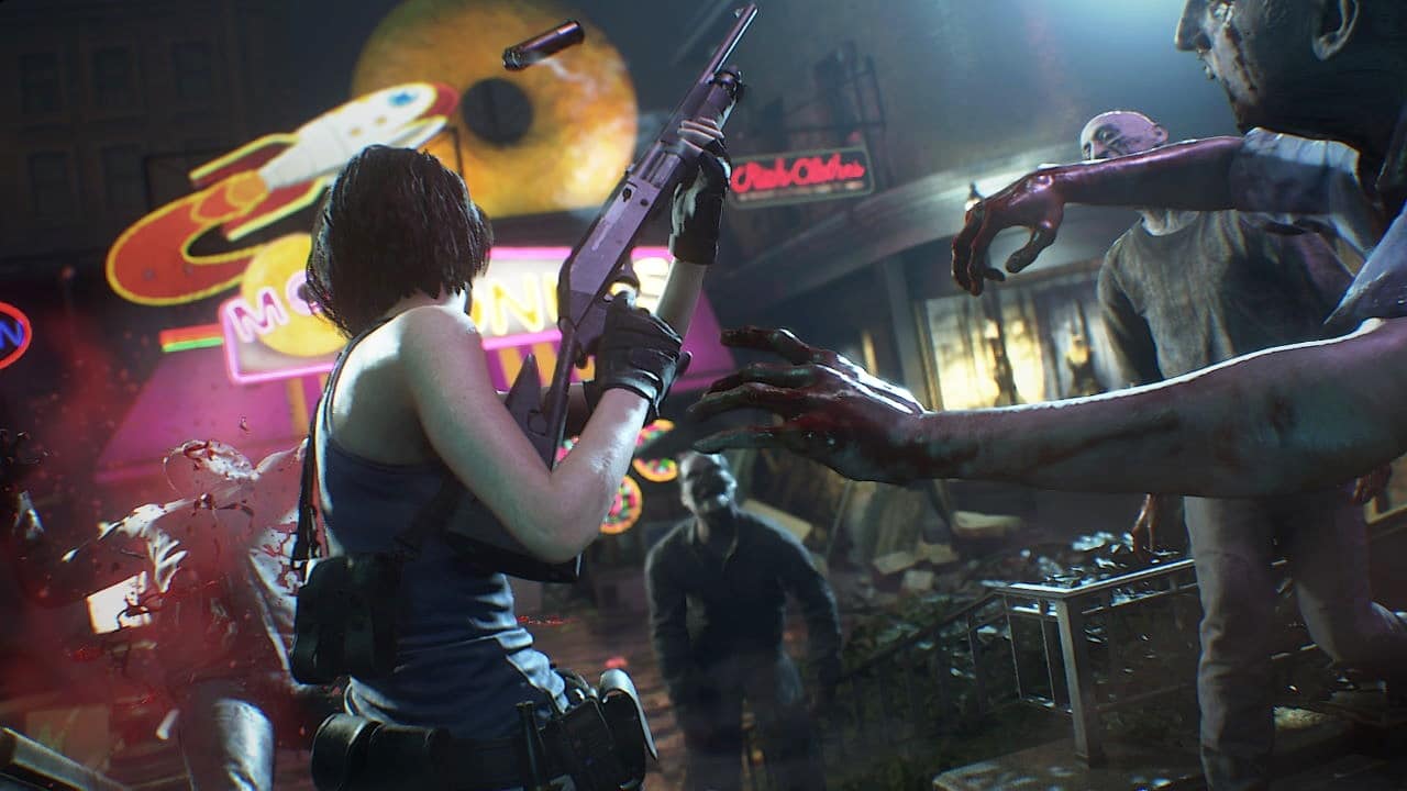 Esquiva de Resident Evil 3 em Resident Evil 4