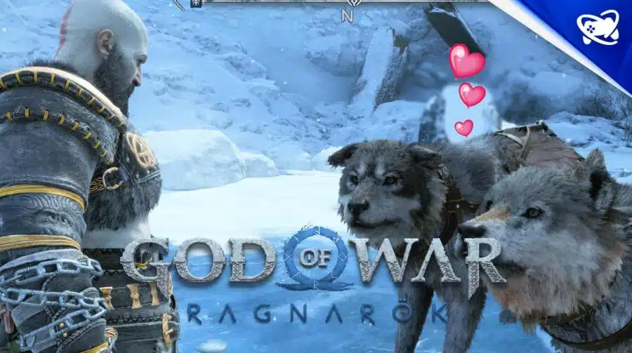 Como fazer carinho em Speki e Svanna em God of War Ragnarok