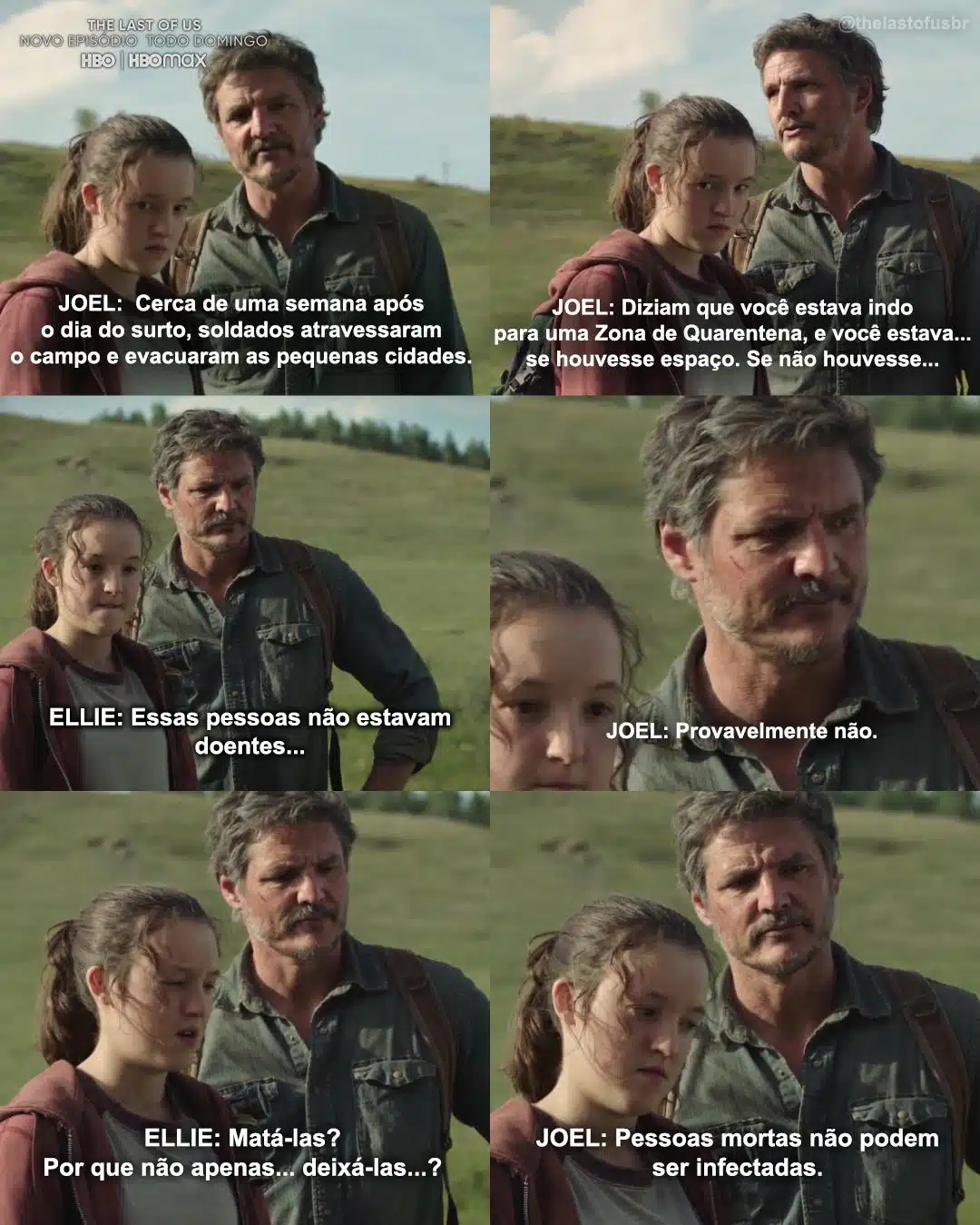 The Last of Us diferenças episódio 3