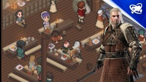 Com visual de RPG clássico, arte de The Witcher 3 viraliza entre fãs