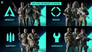 DICE detalha sistema de classes de Battlefield 2042 e novidades do patch 3.2