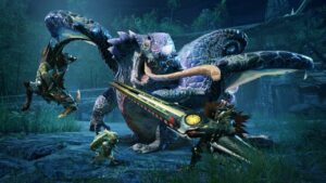 Trailer de lançamento de Monster Hunter Rise exibe embates emocionantes