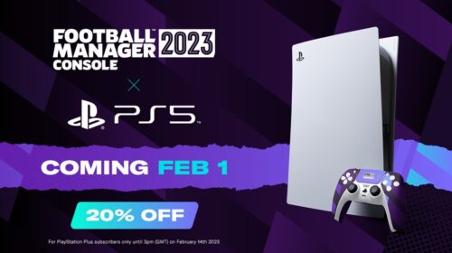 Com desconto do PS Plus, Football Manager 2023 chega em fevereiro ao PS5
