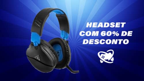 Preção! Amazon Brasil oferece headset Turtle Beach com 60% de desconto