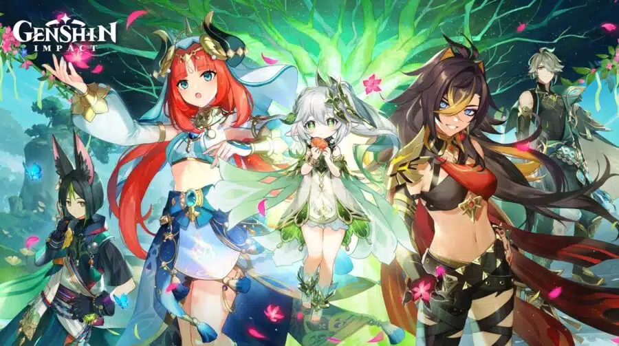 Banners da versão 3.5 de Genshin Impact revelam os personagens Dehya e Mika