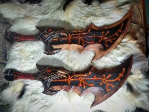 Outro fã cria réplicas incríveis das Lâminas do Caos de God of War