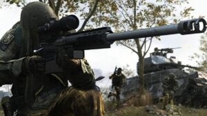 Fãs de Modern Warfare II descobrem mira de sniper com “mini flashbang”