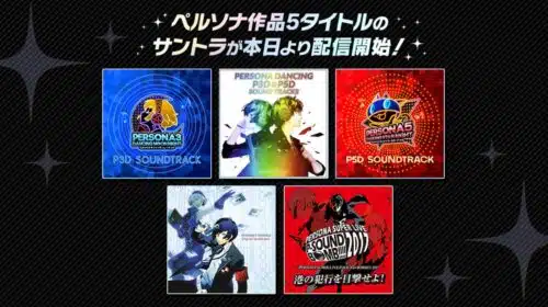 Atlus adiciona 5 trilhas sonoras de Persona nas plataformas digitais
