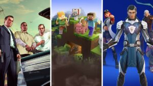GTA V, Minecraft e Fortnite foram os jogos mais populares no YouTube em 2022
