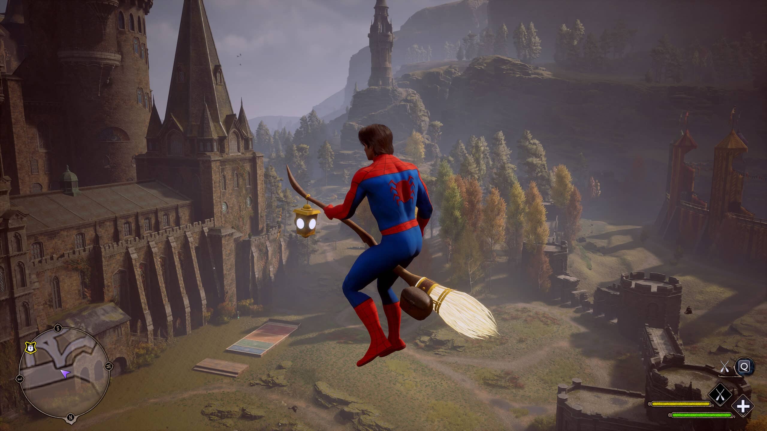 Bruxão da Vizinhança! Mod coloca Homem-Aranha em Hogwarts Legacy 4 4