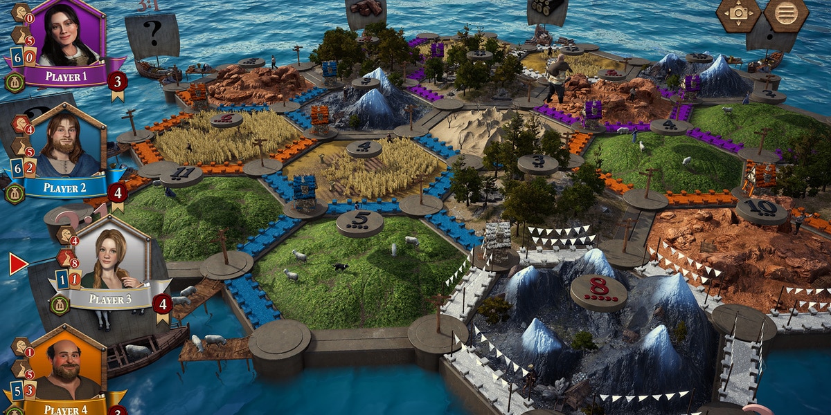 Da mesa para os consoles, CATAN: Console Edition chega em fevereiro 1 Imagem do jogo CATAN: Console Edition