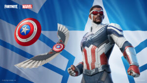 Capitão América de Sam Wilson é a nova skin de Fortnite