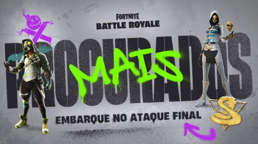 Mais Procurados: Fortnite receberá evento no estilo GTA