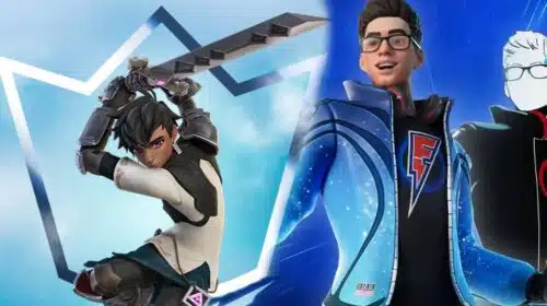 Cavaleiro da Fenda e Flakes Power são as novas skins do Fortnite