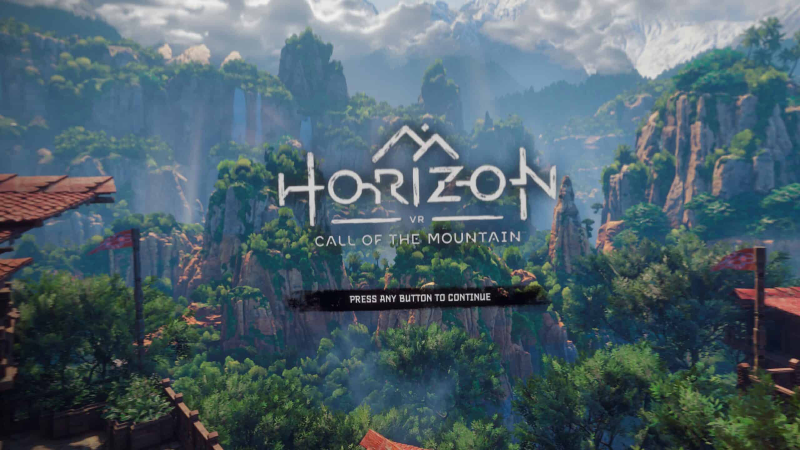 Horizon Call of the Mountain é um dos destaques do PS VR2 (Foto: Thiago Barros/Reprodução)
