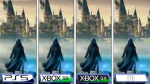 Muita diferença? Compare Hogwarts Legacy rodando no PS5, Xbox Series X|S e no PC