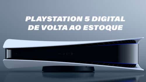 PS5 Digital com FIFA 23 retorna ao estoque da Amazon; adquira o seu!