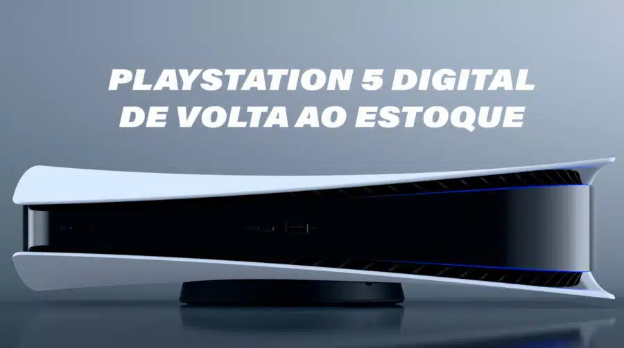 PS5 Digital com FIFA 23 retorna ao estoque da Amazon; adquira o seu!