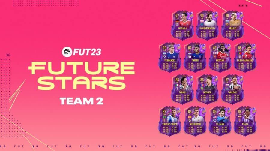 Craques do Futuro de FIFA 23: 2º time é revelado pela EA