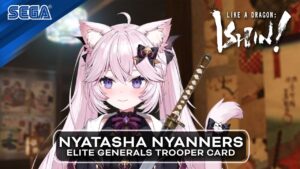 Vtuber tem participação confirmada em Like a Dragon: Ishin!