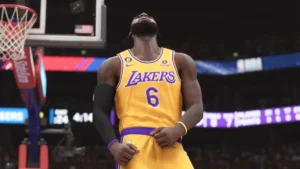 Arte imita a vida: jogador recria cesta histórica de LeBron em NBA 2K23