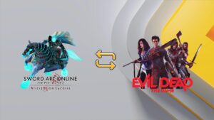 PS Plus japonês troca Evil Dead: The Game por Sword Art Online: Alicization Lycoris