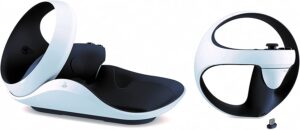 Base de carregamento dos controles Sense do PS VR2 chega ao Brasil