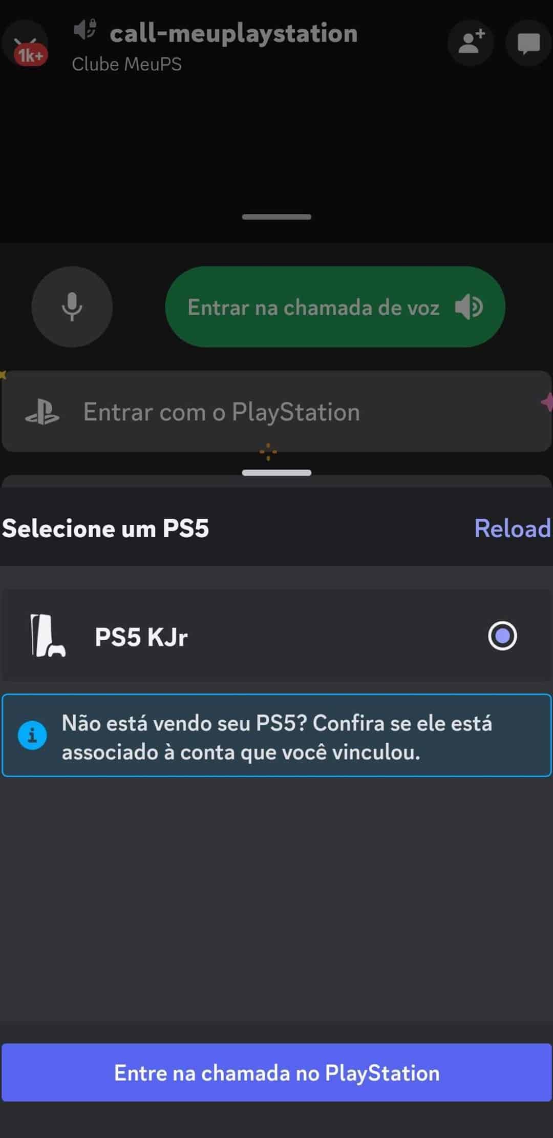 Discord no Playstation: como conectar o aplicativo no PS4 ou PS5