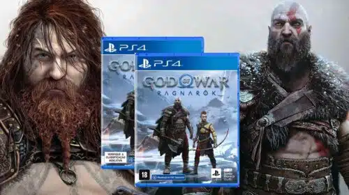 God of War Ragnarök de PS4 está com 33% de desconto na Amazon