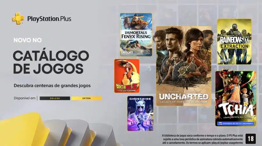 PS Plus Extra e Deluxe: mais 9 jogos sairão do catálogo