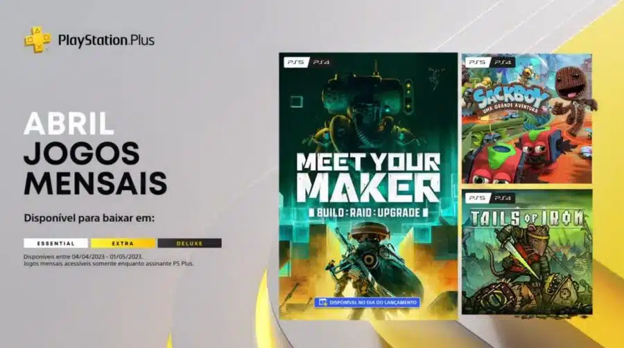 [Oficial] Sony revela PS Plus Essential de abril de 2023