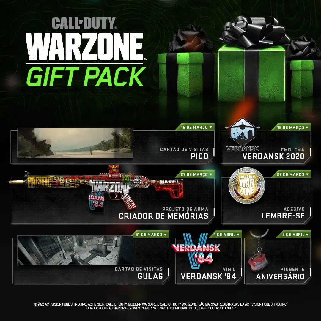 Warzone Gift Pack