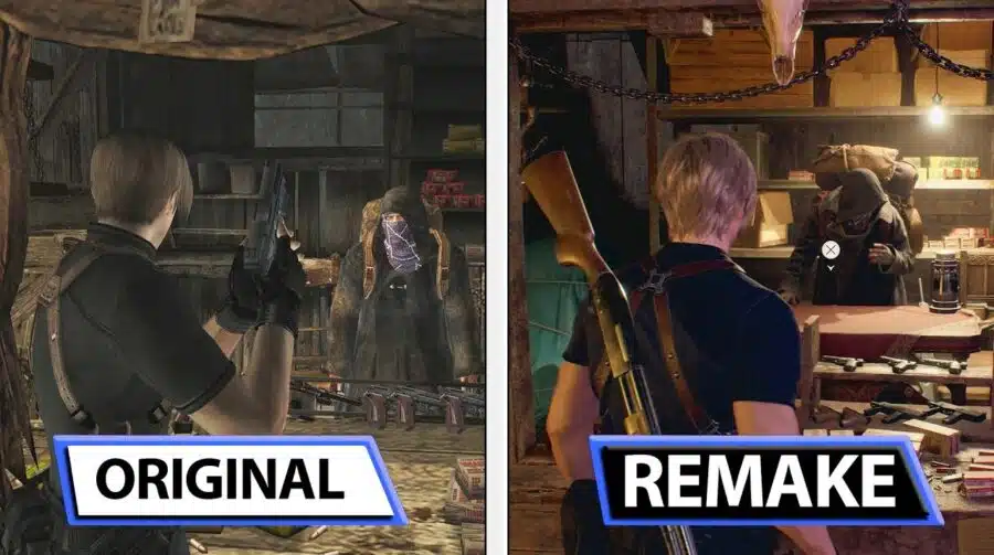 Mudou muito? Compare remake de Resident Evil 4 vs. original