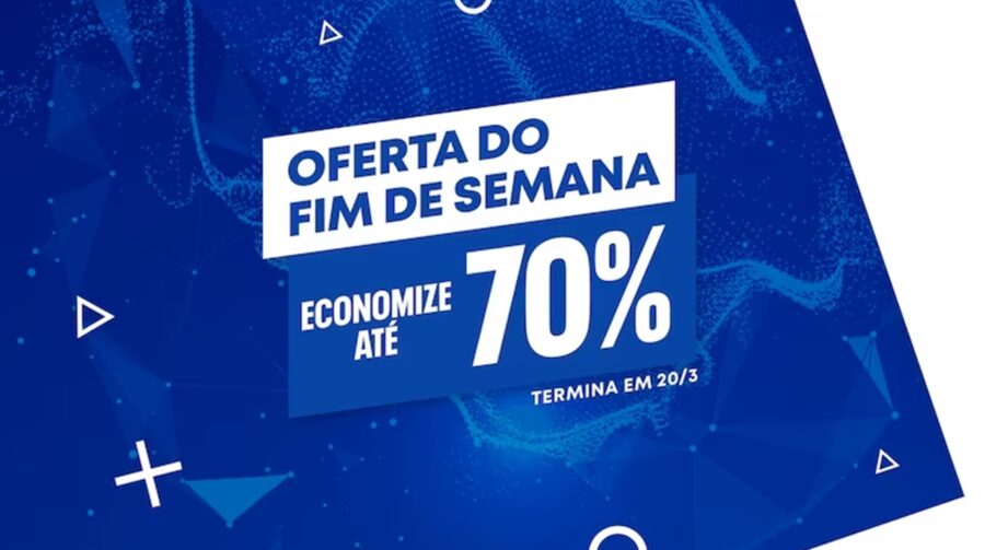 Ofertas do Fim de Semana na PS Store trazem descontos de até 70% em games