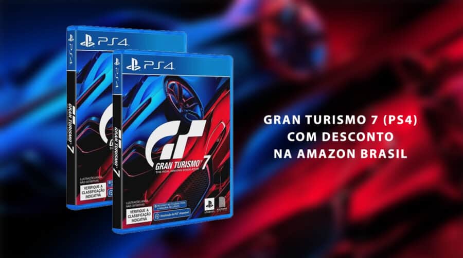 Gran Turismo 7 para PS4 está com super desconto de 70% off