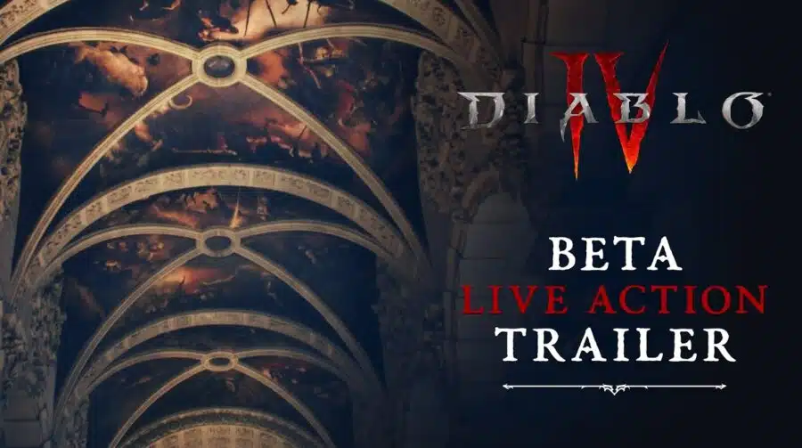 Diablo IV: live action do beta tem pintura incrível em catedral