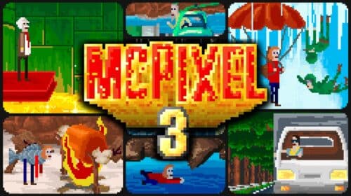 Após quatro meses de lançamento, McPixel 3 chega ao PS4 e ao PS5