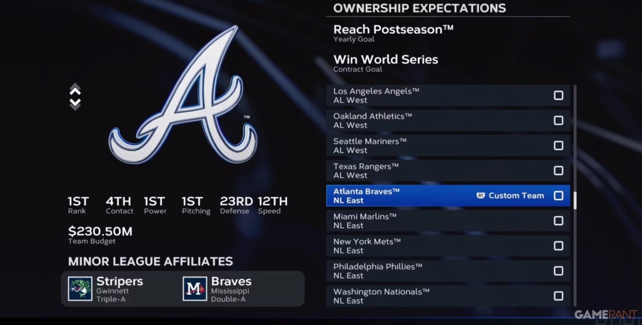 Home run! As 10 melhores equipes de MLB The Show 23 10 mlb the show 23