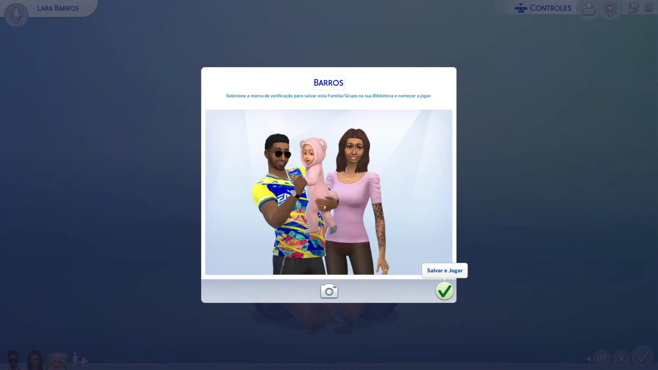 Crie seu bebê de colo em The Sims 4 (Foto: Reprodução/Thiago Barros)