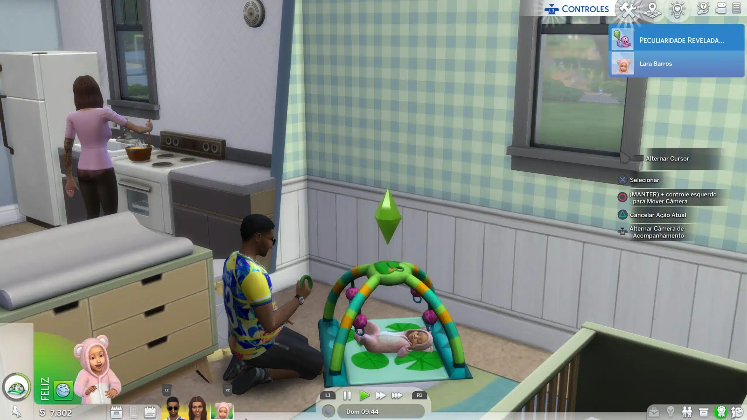 DLC de The Sims 4 é bem legal com crianças (Foto: Reprodução/Thiago Barros)