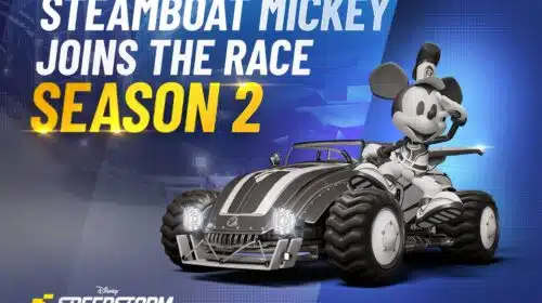 Disney Speedstorm receberá Mickey clássico em preto e branco