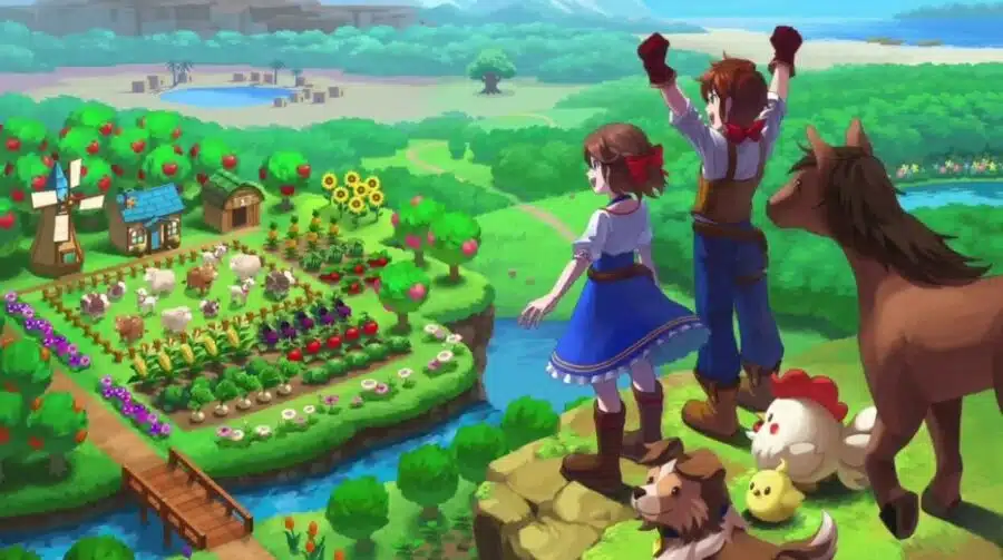 Harvest Moon: The Winds of Anthos chega ao PS4 e PS5 na metade de 2023