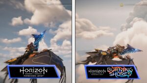 Está mais bonito? Vídeo compara Horizon Forbidden West vs Burning Shores