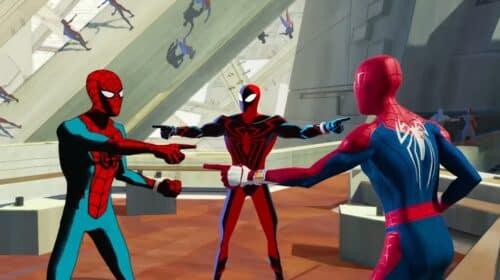 Spider-Man da Insomniac aparece no novo trailer de Através do AranhaVerso