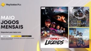 Lembrete: hoje (05) é o último dia para resgatar os jogos do PS Plus de maio